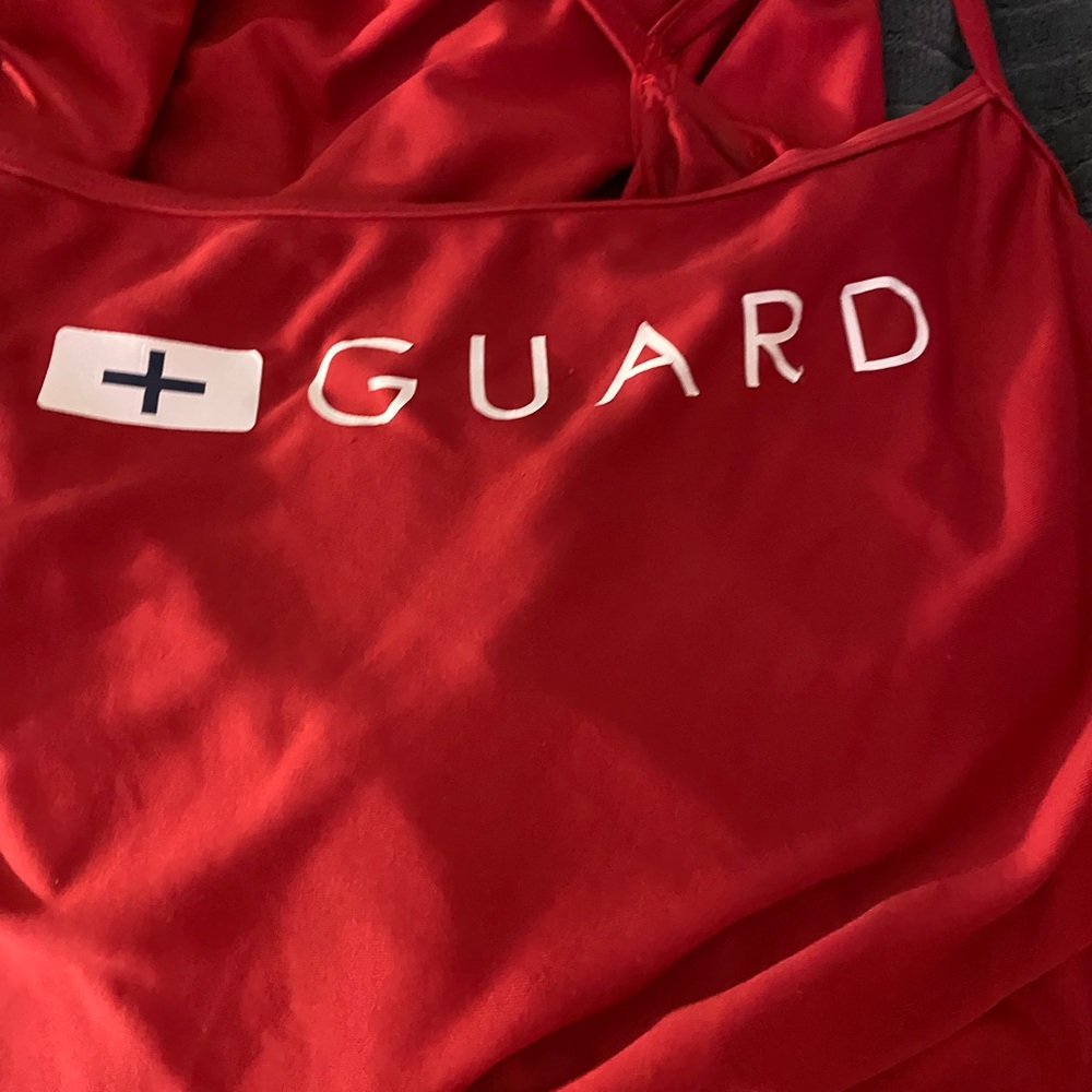 Lifeguards swim suit. There are 2 of them